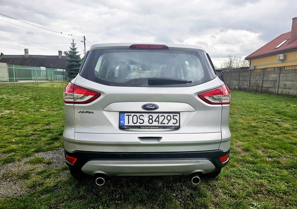 Ford Kuga cena 53900 przebieg: 199000, rok produkcji 2014 z Zielonka małe 436